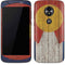Colorado Flag Dark Wood Moto E5 Play Skin